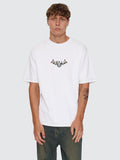 Thrills Co Ornate Levels Oversize Tee - White in White