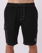Town & Country Surf Designs Parker Beachshort in Black