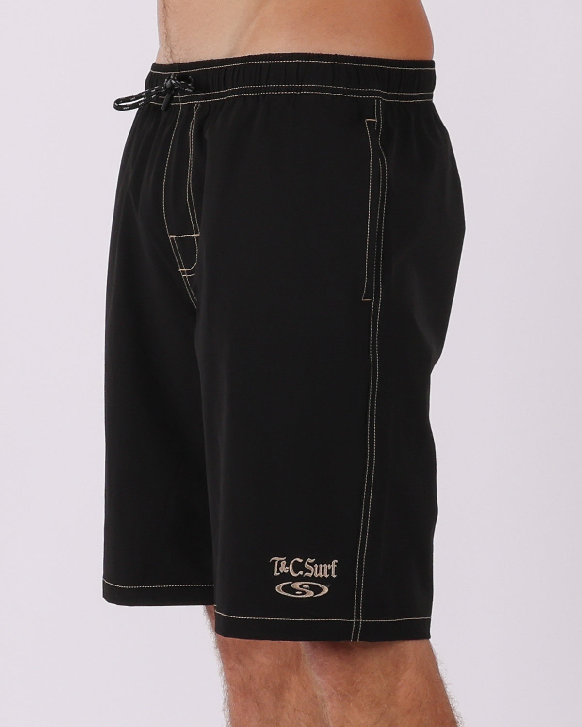 Town & Country Surf Designs Parker Beachshort in Black