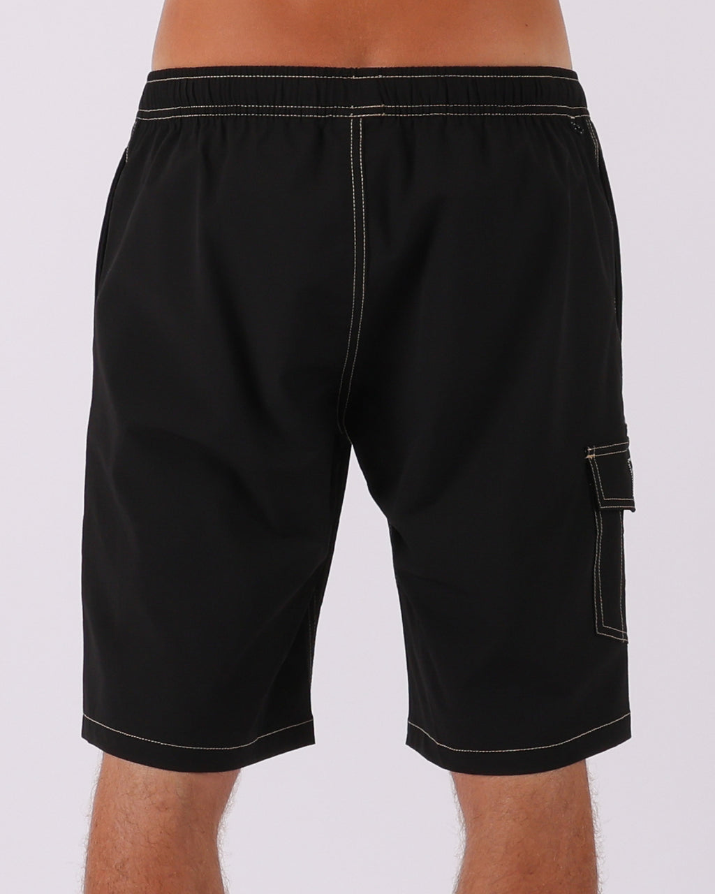 Town & Country Surf Designs Parker Beachshort in Black
