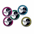 Town & Country Surf Designs Pearl City Checker Sticker 5 Pack in Multi
