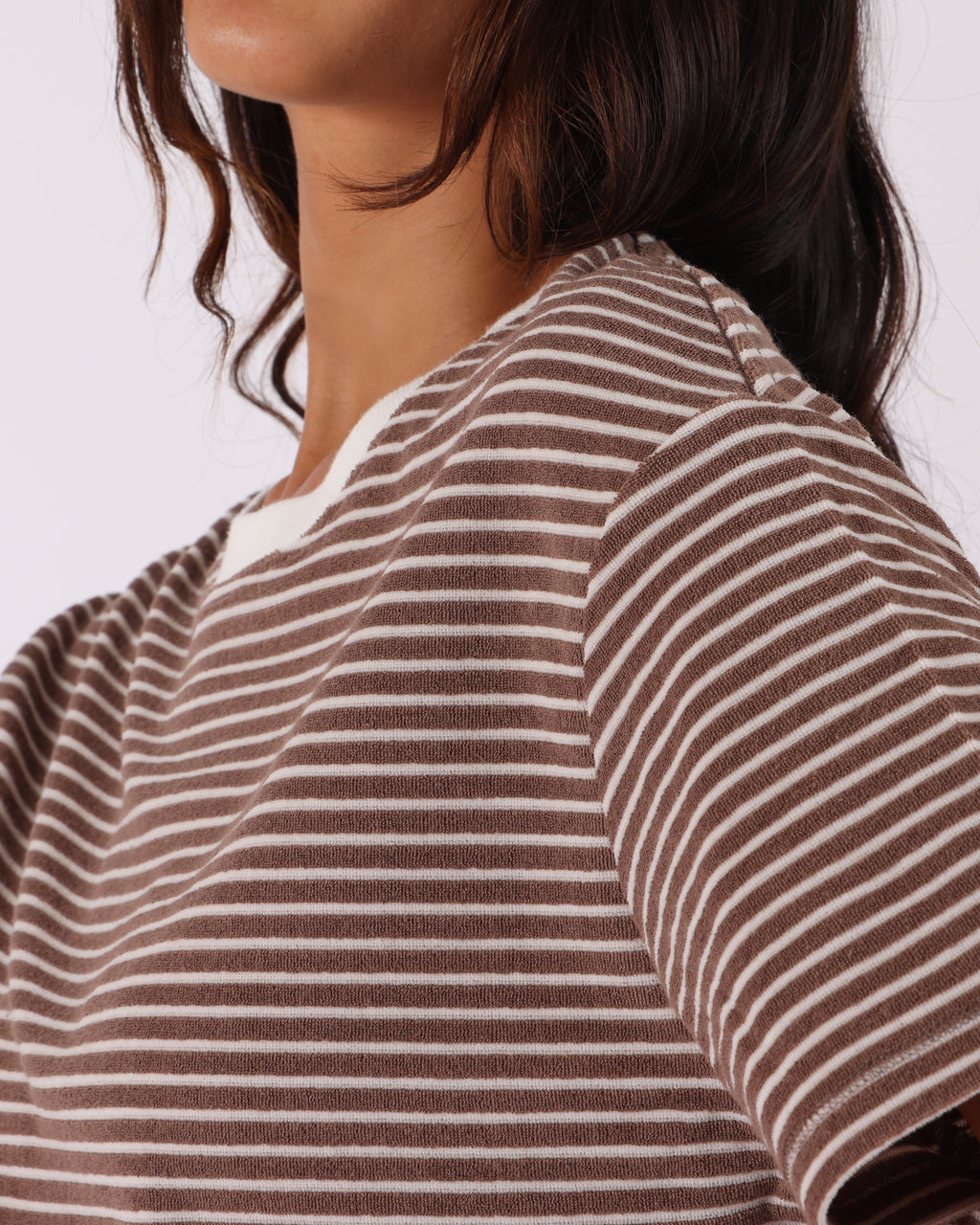 Town & Country Surf Designs Pipeline Tee in Cocoa