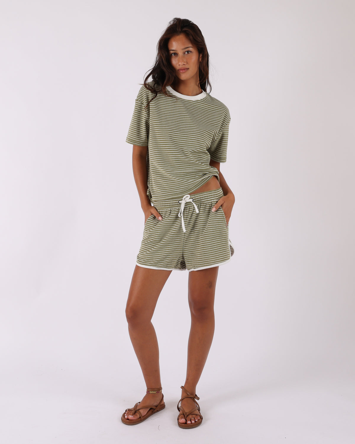 Town & Country Surf Designs Pipeline Tee in Palm
