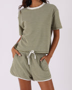 Town & Country Surf Designs Pipeline Tee in Palm