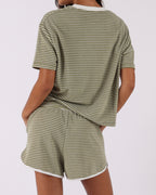 Town & Country Surf Designs Pipeline Tee in Palm