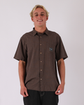 Town & Country Surf Designs Ride S/S Shirt in Brown