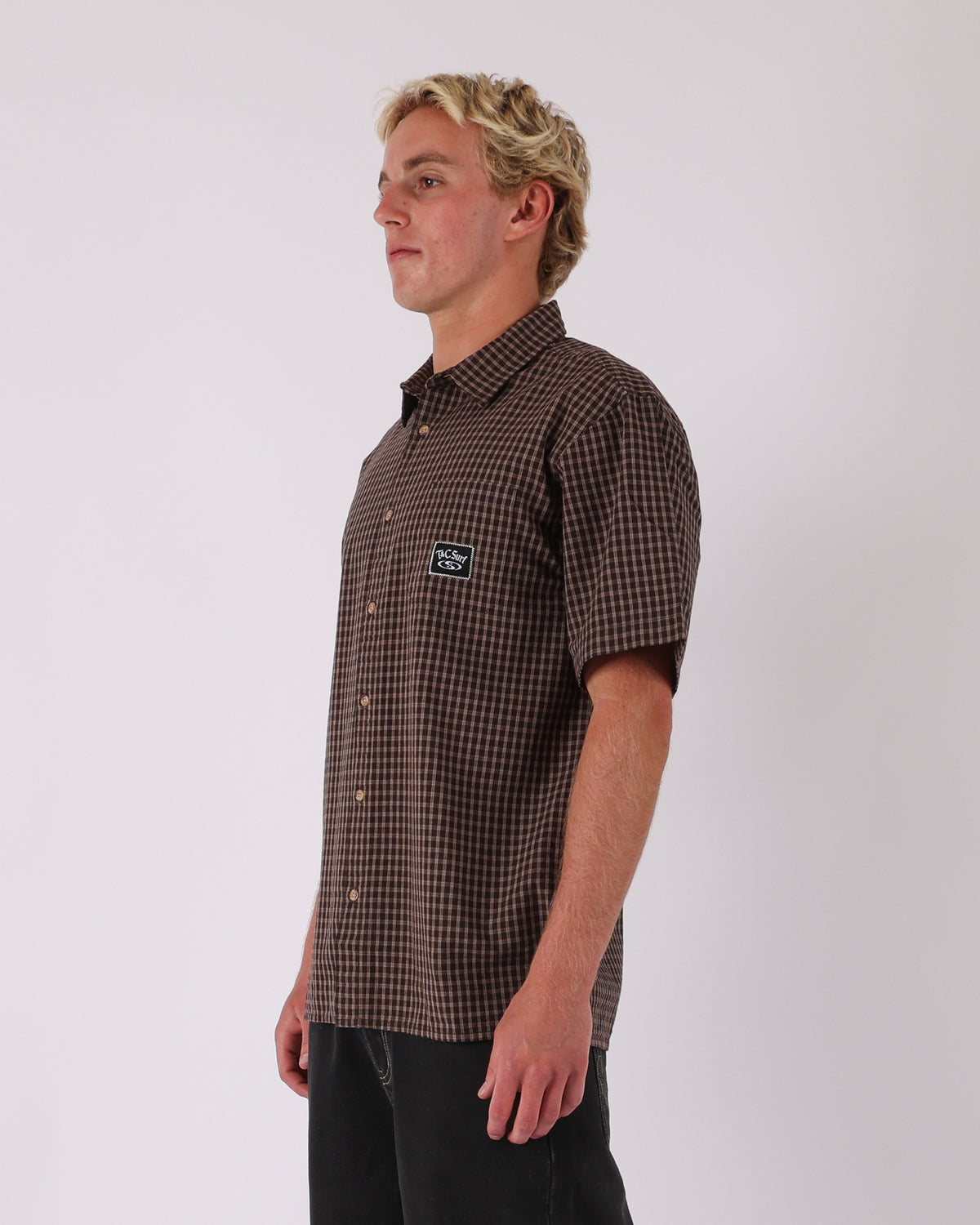 Town & Country Surf Designs Ride S/S Shirt in Brown