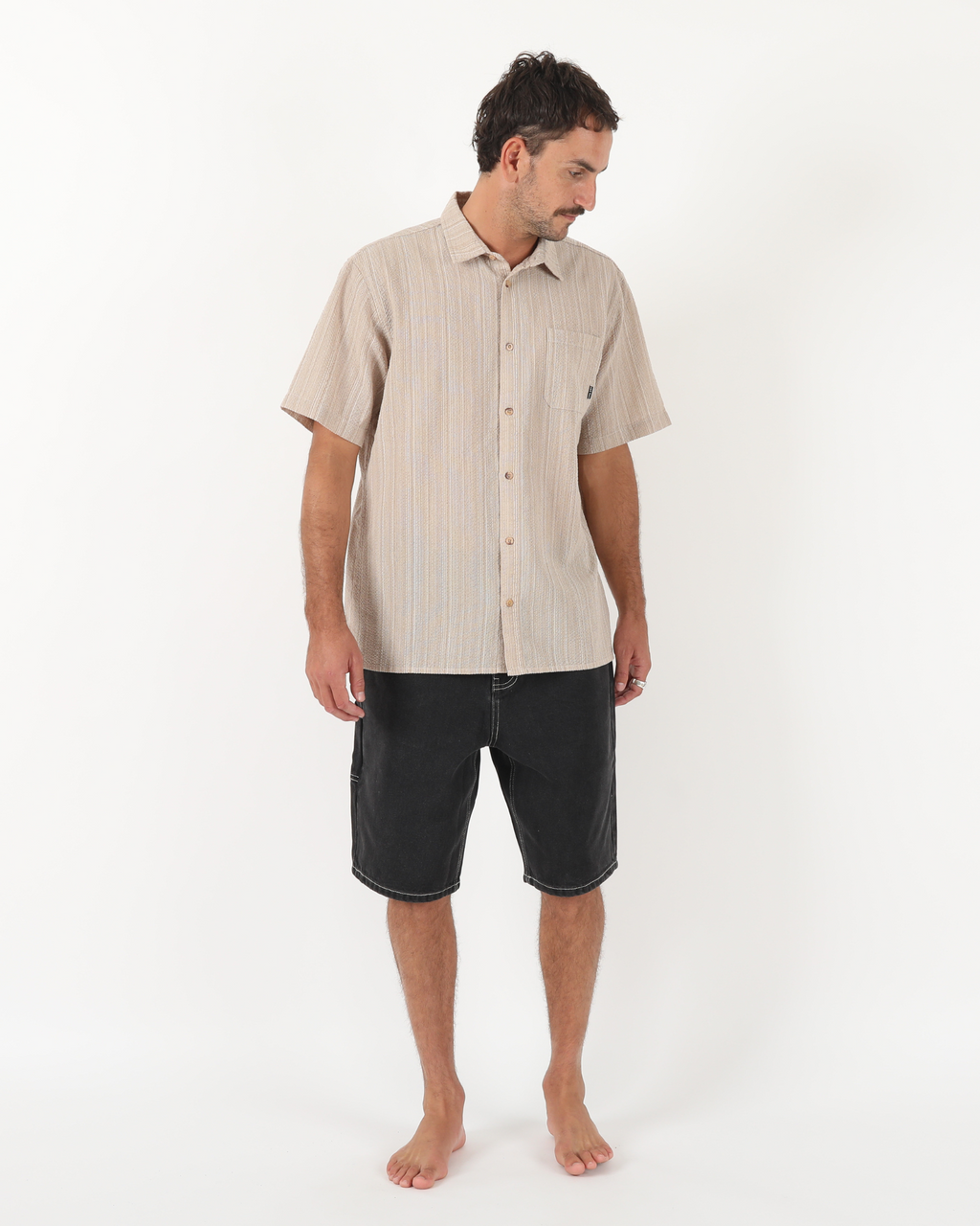 Town & Country Surf Designs Sealane S/S Shirt in Sand