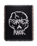 Former Skullz Throw Blanket in BLACK
