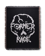 Former Skullz Throw Blanket in BLACK
