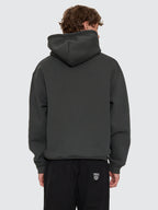 Thrills Co Stagger Slouch Pull On Cropped Hood - Carbon in Carbon
