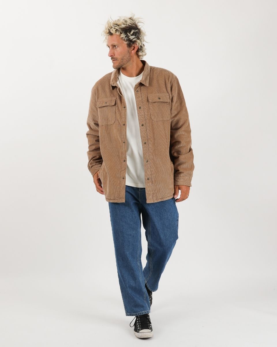 Town & Country Surf Designs The Ranch Cord Jacket in Earth