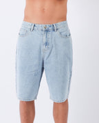 Town & Country Surf Designs Thrift Denim Short in Bleached Blue