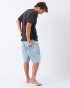 Town & Country Surf Designs Thrift Denim Short in Bleached Blue