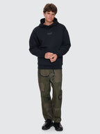 Thrills Co Thrills Union Slouch Pull On Hood - Pirate Black in Pirate Black