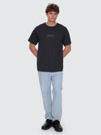 Thrills Co Thrills Workwear Embro Merch Fit Tee - Pirate Black in Pirate Black