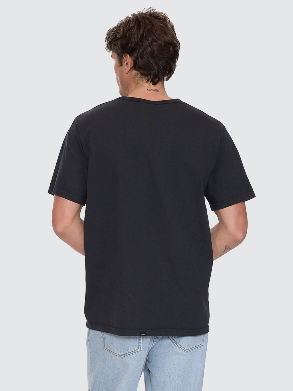Thrills Co Thrills Workwear Embro Merch Fit Tee - Pirate Black in Pirate Black