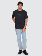 Thrills Co Thrills Workwear Embro Merch Fit Tee - Pirate Black in Pirate Black