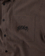 Former Vivian Check Ss Shirt in BROWN