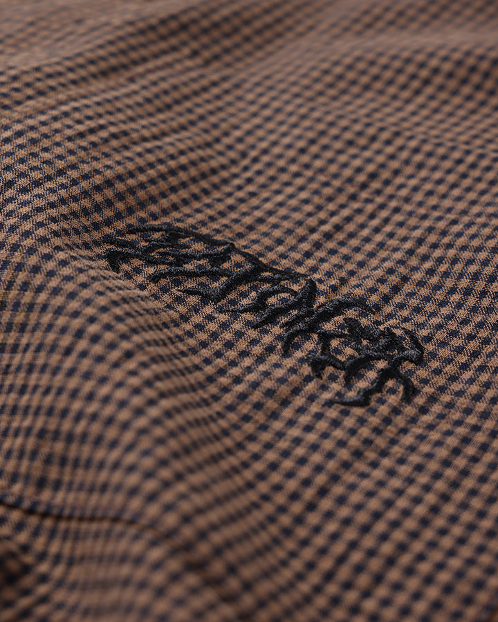 Former Vivian Check Ss Shirt in BROWN