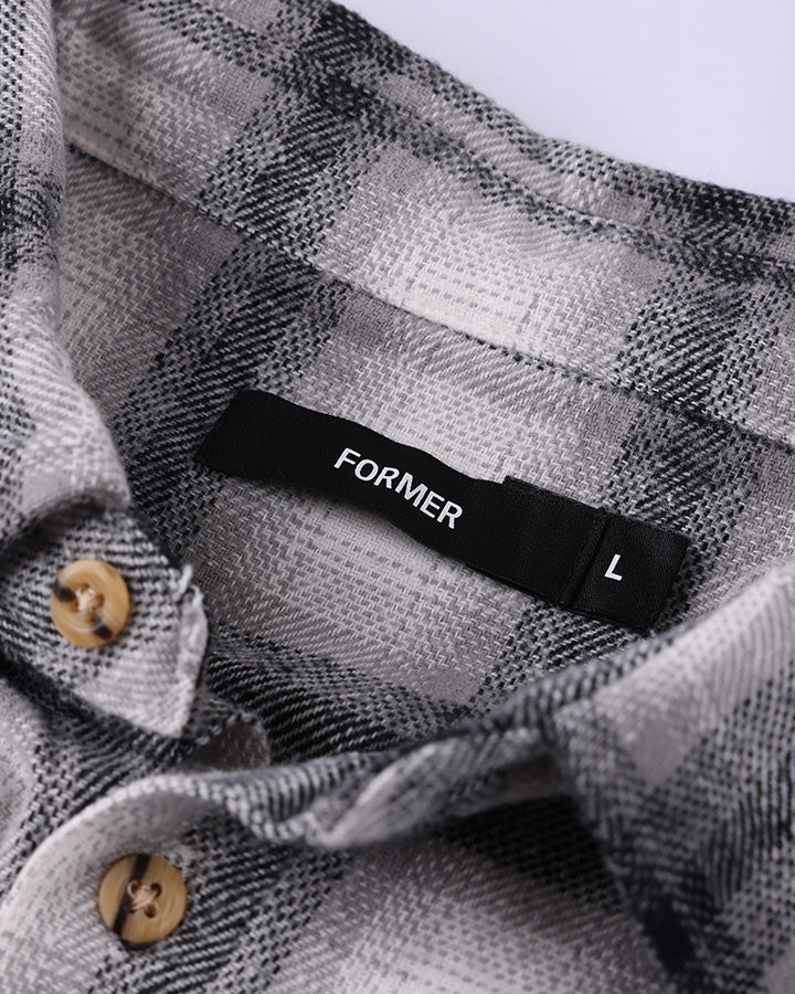 Former Vivian Flannel Ls Shirt in GREY