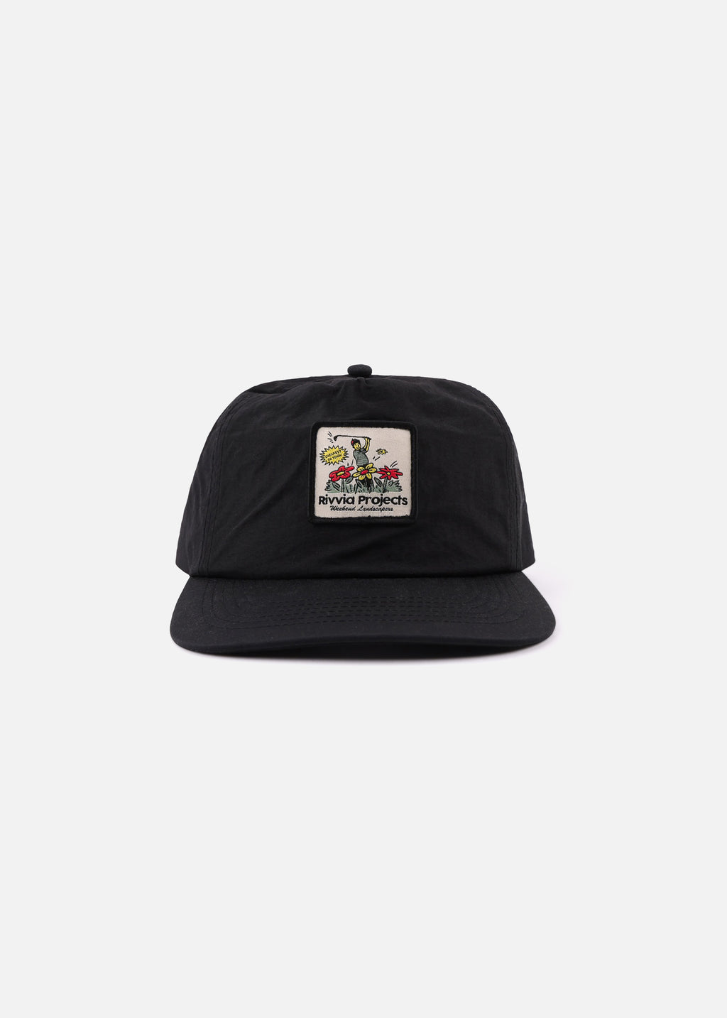 Rivvia Projects Weekend Landscapers Cap in BLACK