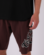 Town & Country Surf Designs Whirlpool Trunk in Merlot