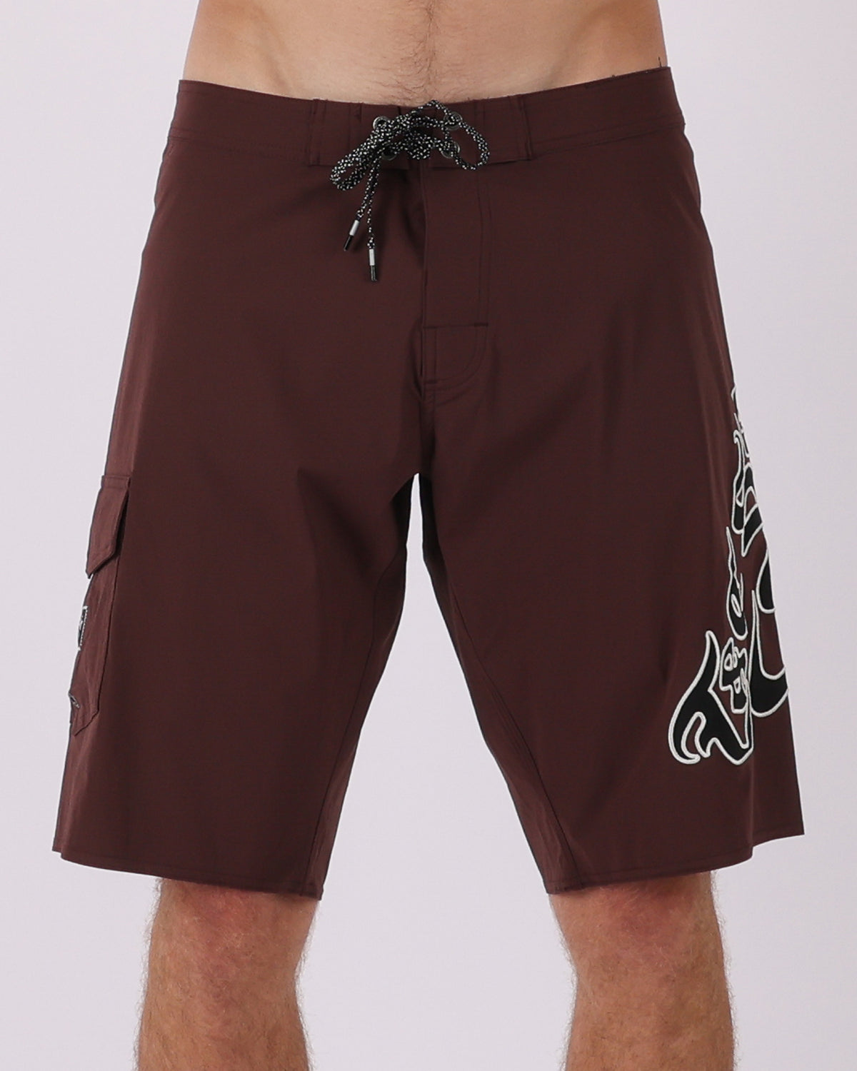 Town & Country Surf Designs Whirlpool Trunk in Merlot