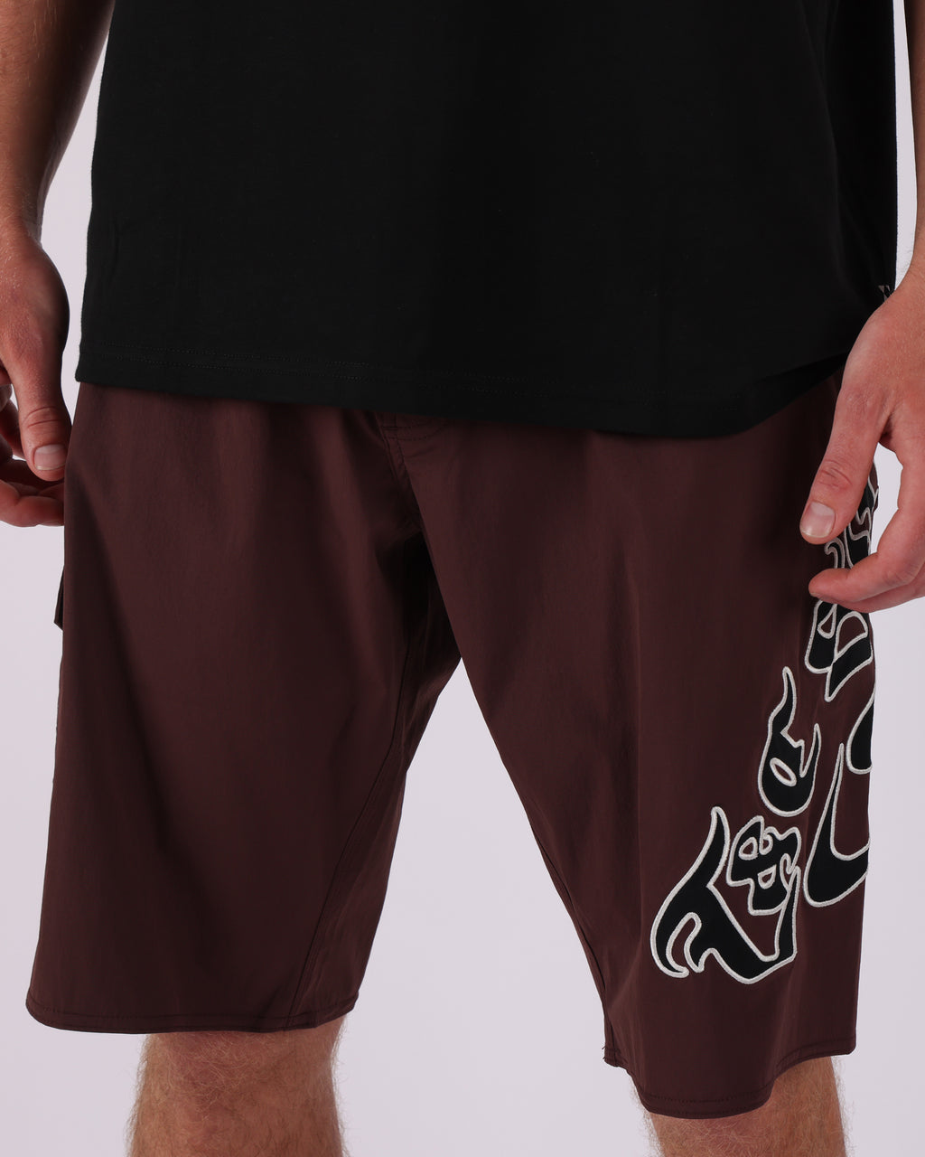 Town & Country Surf Designs Whirlpool Trunk in Merlot